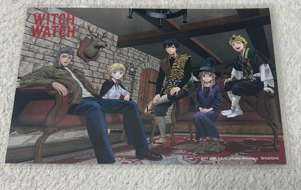 ウィッチウォッチ　特典　イラストカード　16種　WITCH WATCH ウィッチウォッチ 特典 イラストカード｜Yahoo!フリマ（旧PayPay